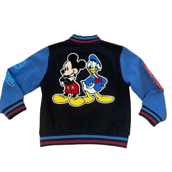 Disney Mickey & Donald Toddler Bomber Jacket 4T New - Picture 4 of 7